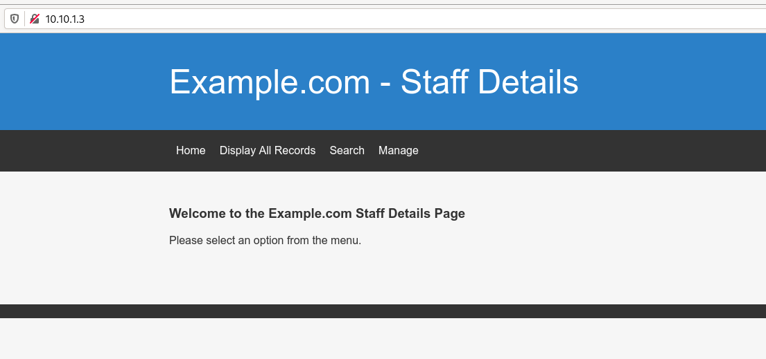 website
